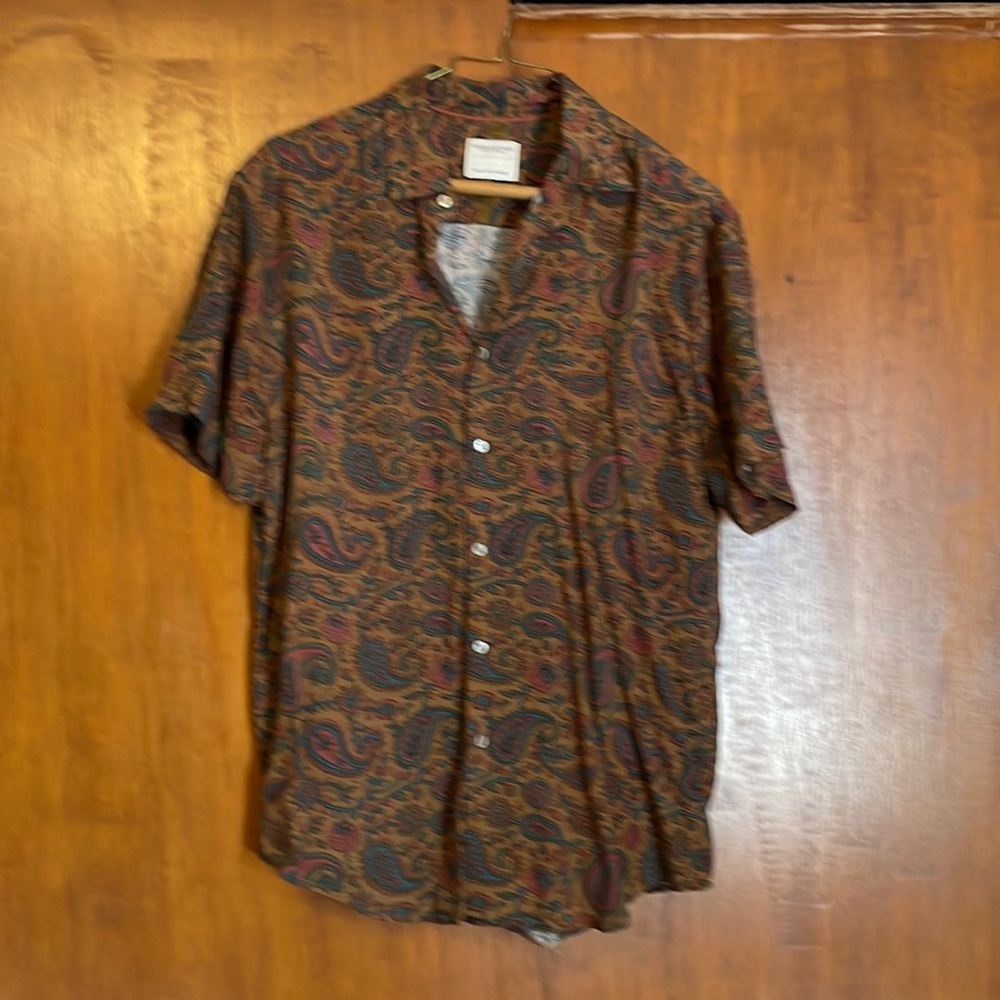 Vintage-style Paisley Shirt